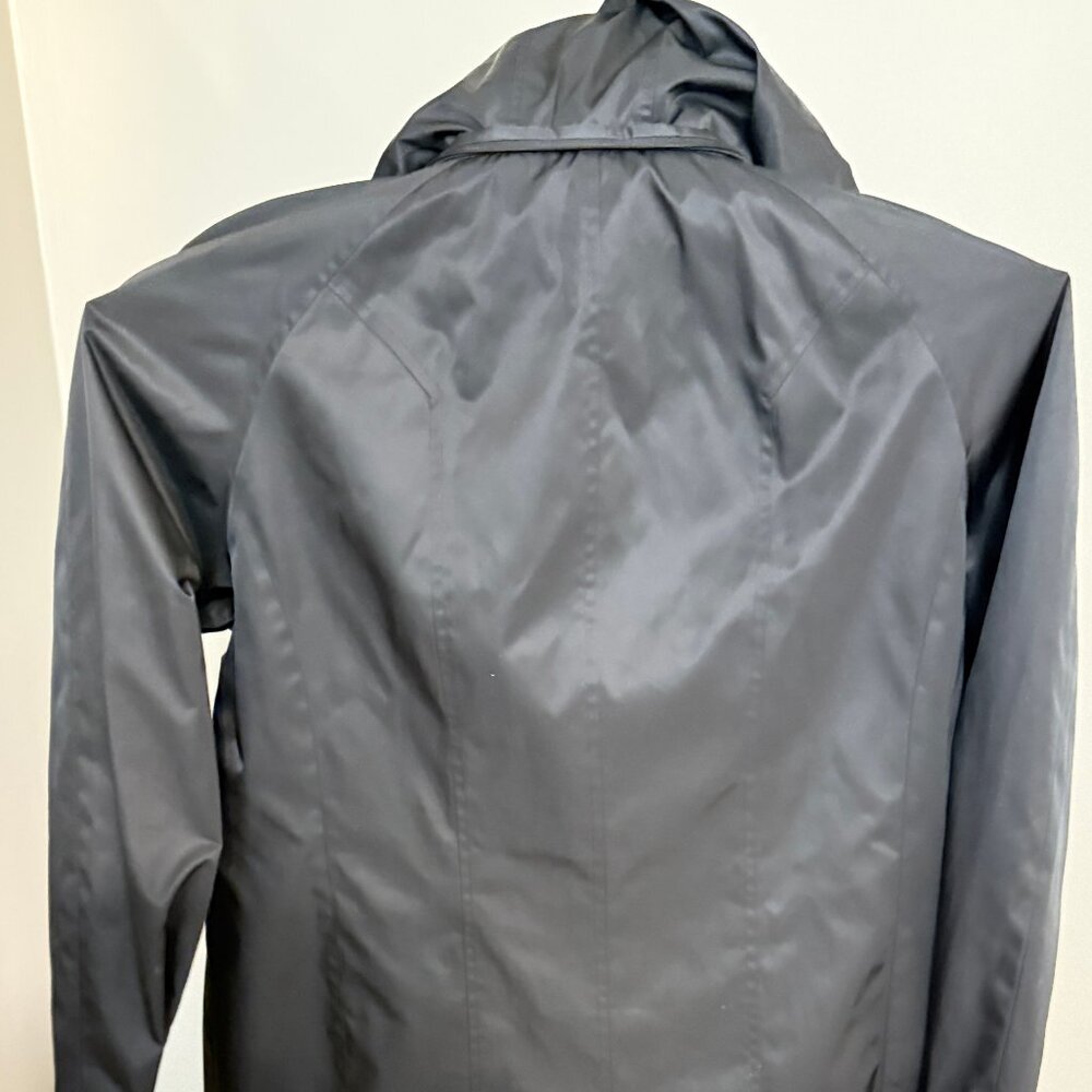 Hooded Calvin Klein Black Rain Coat - Picture 3 of 3